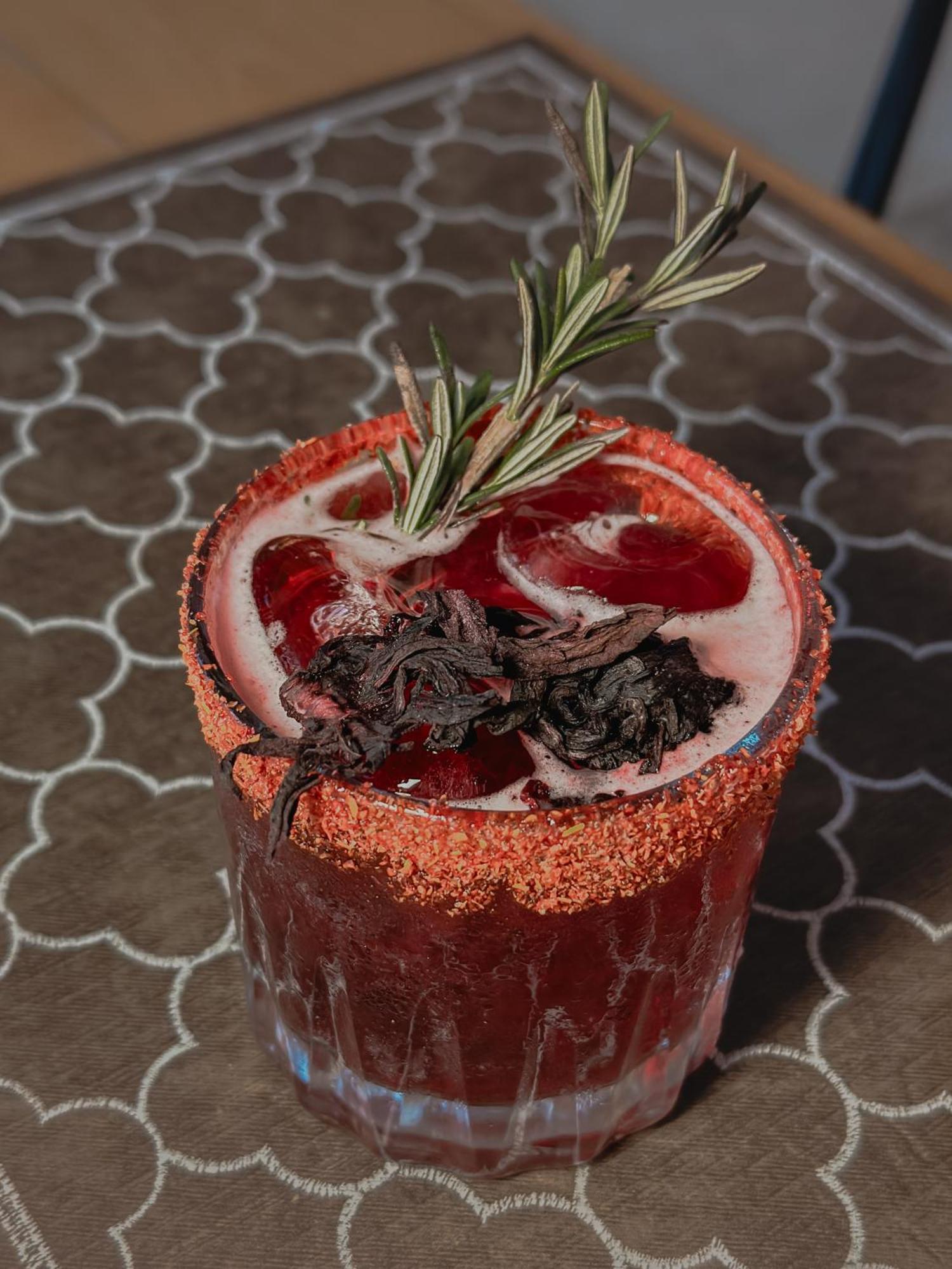 Hotel Catedral La Paz Bagian luar foto A blood orange margarita